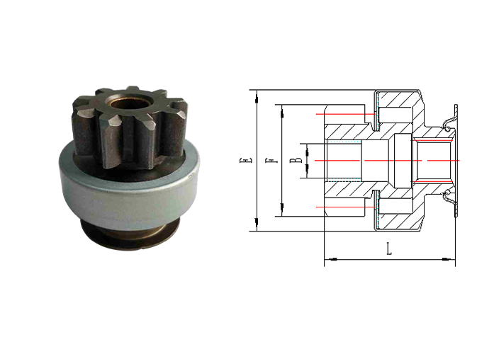 GL0007 STARTER DRIVE
