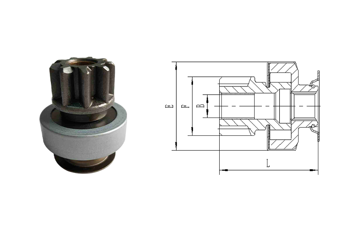 GL0008 STARTER DRIVE