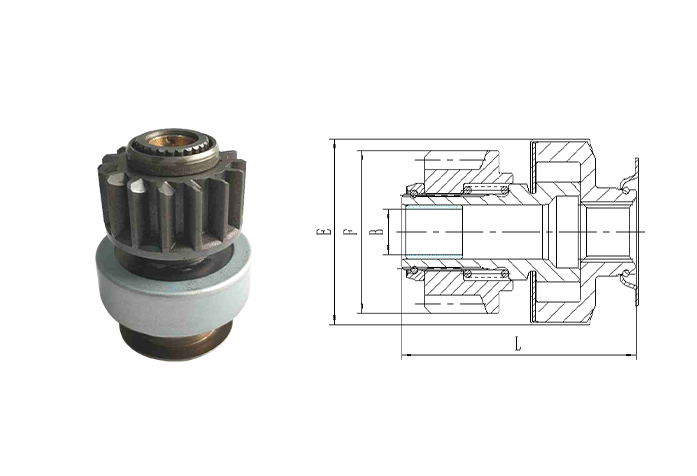 GL0010 STARTER DRIVE