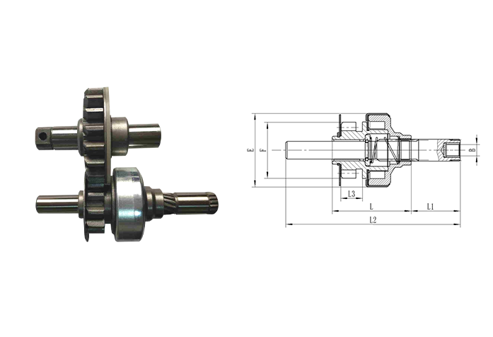 GL0015 STARTER DRIVE