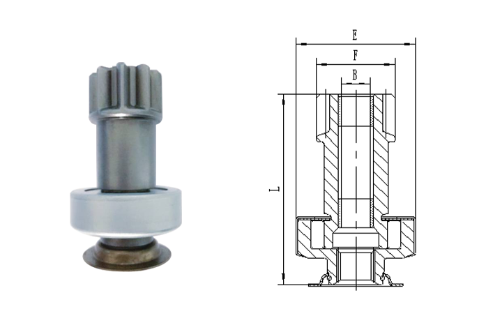 GL0017 STARTER DRIVE