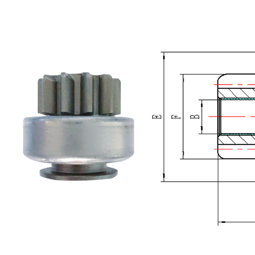GL0020 STARTER DRIVE