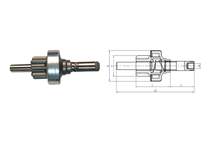 GL0025 STARTER DRIVE