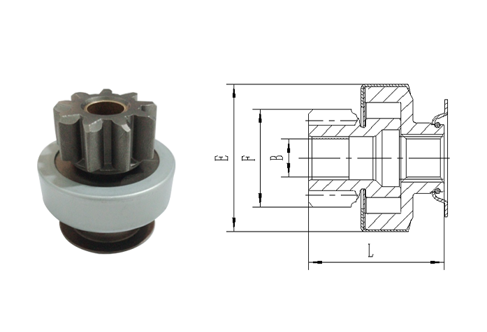 GL0027 STARTER DRIVE