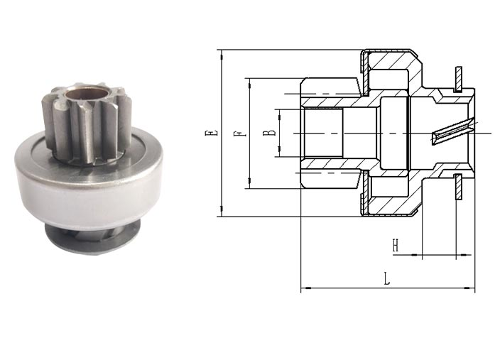 GL0030 STARTER DRIVE
