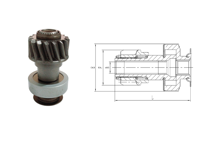 GL0033 STARTER DRIVE