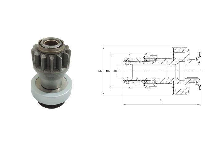 GL0036 STARTER DRIVE