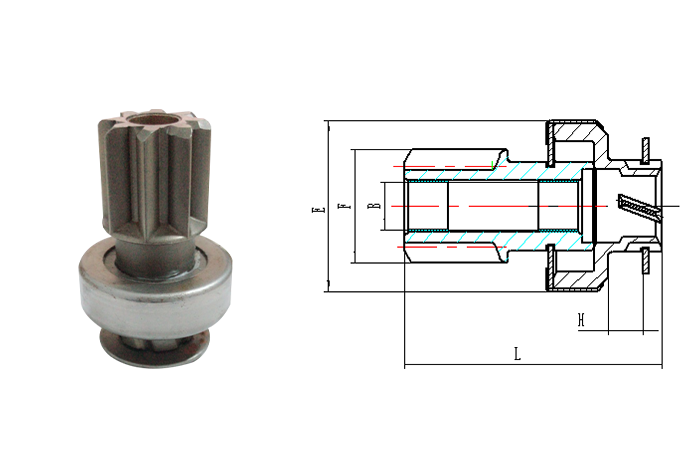 GL0031 STARTER DRIVE