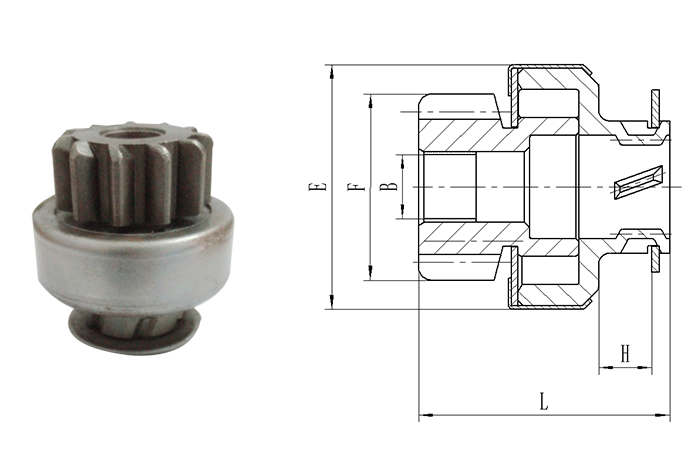 GL0032 STARTER DRIVE