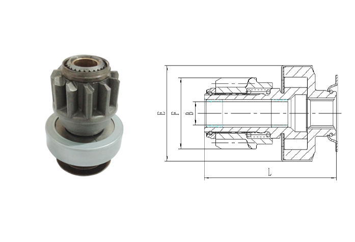 GL0028 STARTER DRIVE