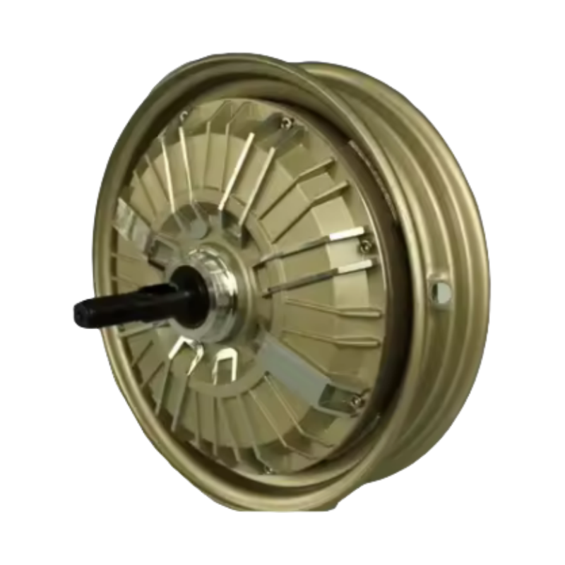 48V 60V 72V drum brake gold scooter hub motor for electric motorcycle e-bike