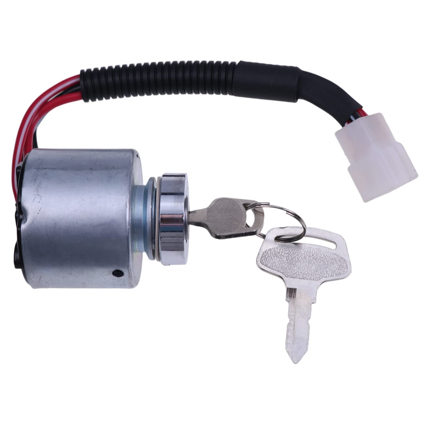 Ignition Switch 66101-55200 6610155200 for Kubota Zero Turn Mower ZD18 ZD21 BX1500D BX1800D Garden Tractor (G / TG Series) G2160, G2160-DS