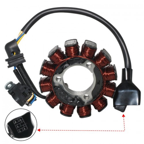 Stator Coil Magneto Engine Rotor for Honda CRF250R CRF450 CRF450R 31120-K95-A61 31120-K95-AA1 31120-MKE-AF1picture5