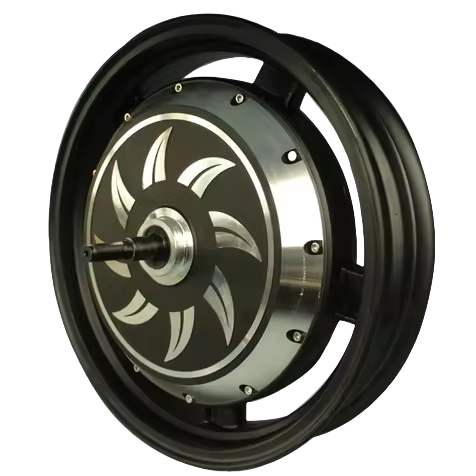48V-96V Electric Motorcycle Brushless Hub Motor 1500W-5000W