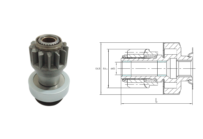 GL0039 STARTER DRIVE