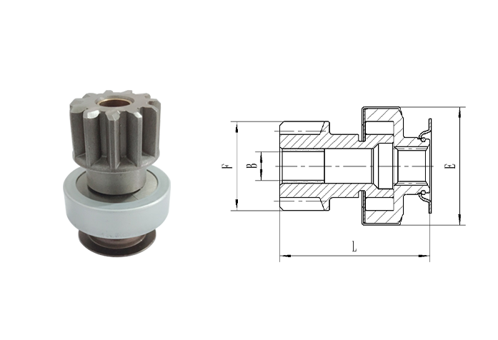 GL0040 STARTER DRIVE