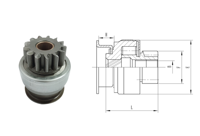 GL0041 STARTER DRIVE