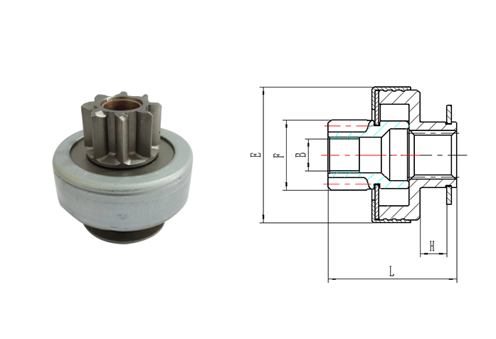 GL0044 STARTER DRIVE