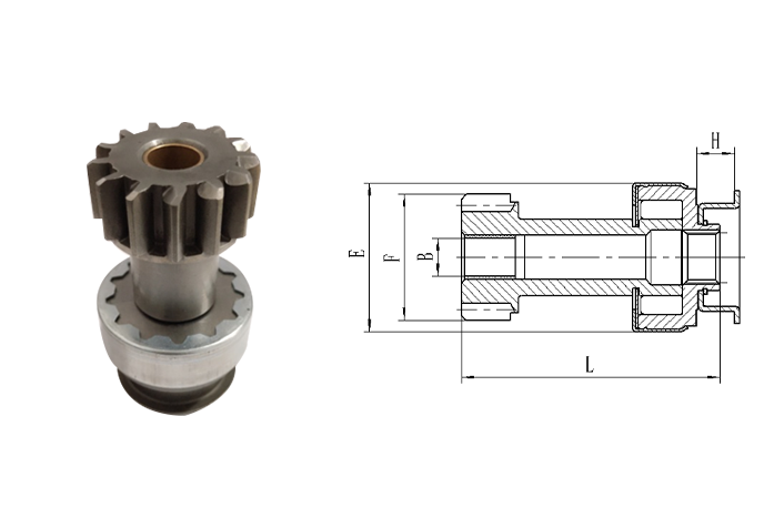 GL0046 STARTER DRIVE