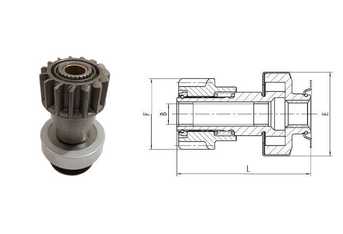 GL0050 STARTER DRIVE