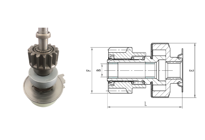 GL0052 STARTER DRIVE