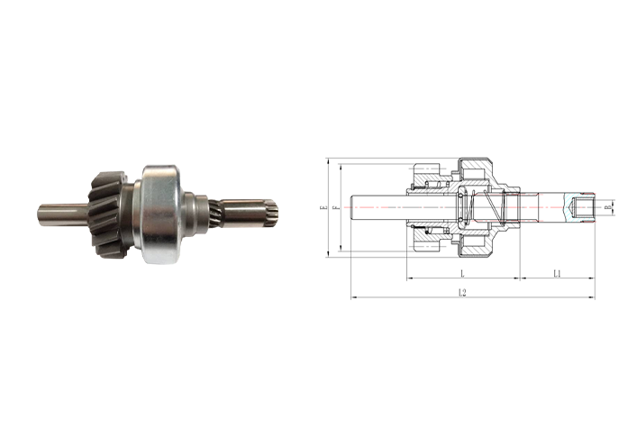 GL0055 STARTER DRIVE