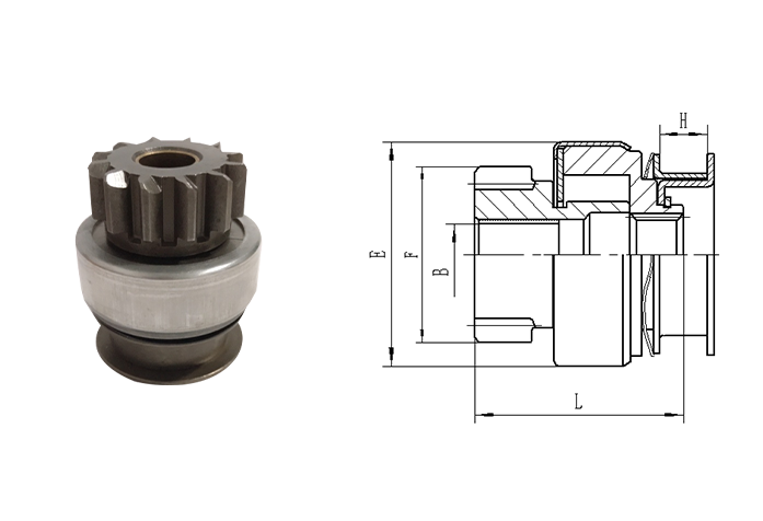 GL0056 STARTER DRIVE