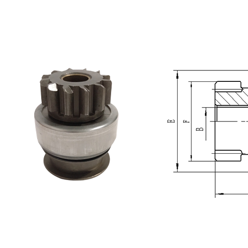 GL0056 STARTER DRIVE For Toyota Corolla 1.8L (2019-) Denso 428000-8890 Cargo 236780