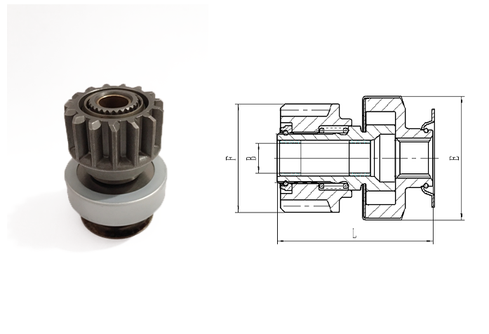 GL0059 STARTER DRIVE