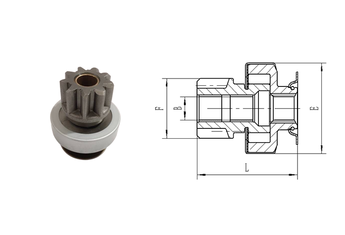 GL0060 STARTER DRIVE