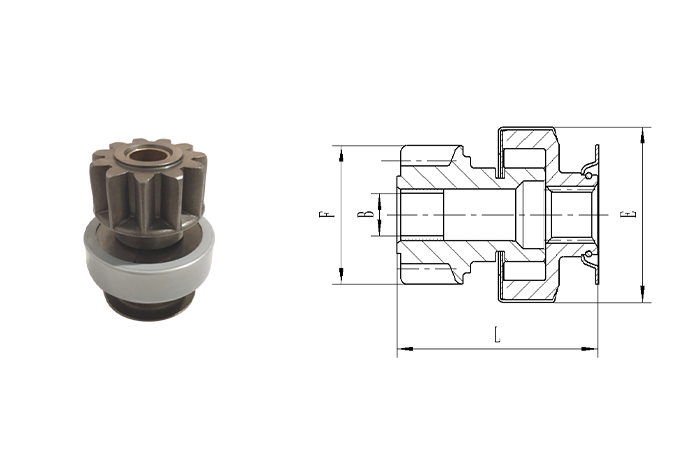 GL0061 STARTER DRIVE