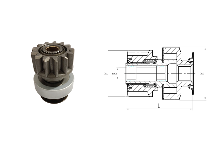GL0062 STARTER DRIVE