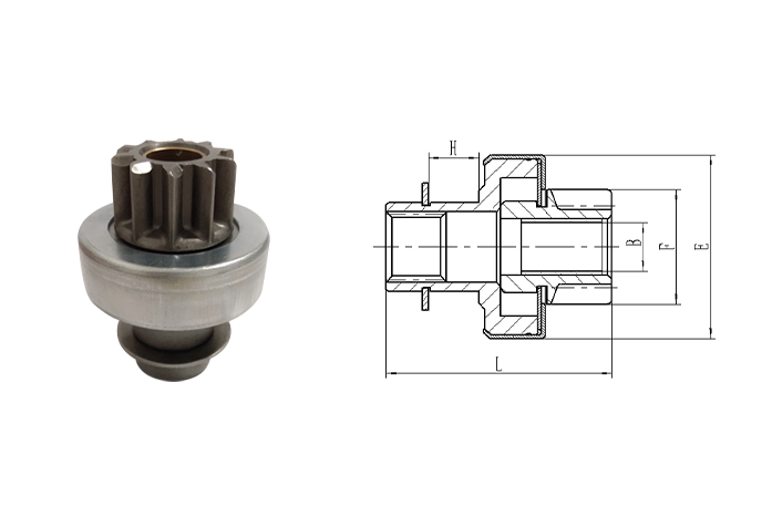 GL0063 STARTER DRIVE