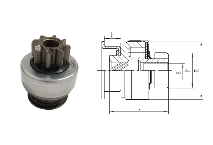 GL0064 STARTER DRIVE