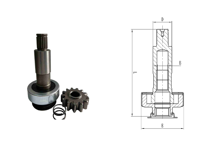 GL0072 STARTER DRIVE