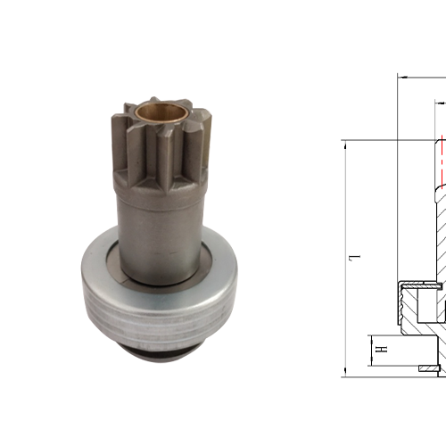 GL0073 STARTER DRIVE For M000T46171