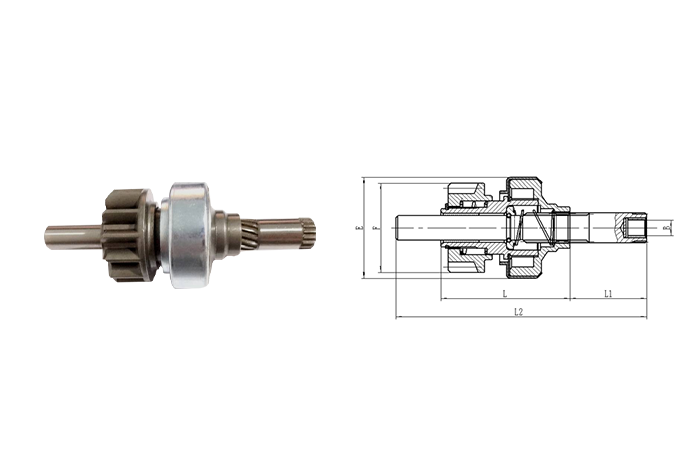 GL0075 STARTER DRIVE