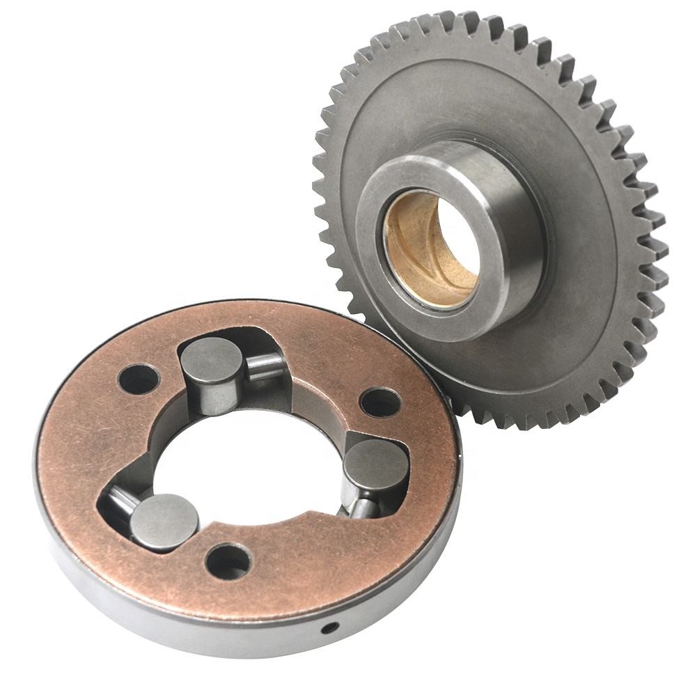 Starter Clutch Bearing Gear Assembly for YAMAHA TT-R125LE TT-R125 TTR125 XT125R XT125X YB125 YBR125ED YFM125R