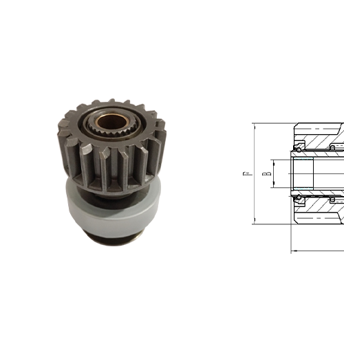 GL0080 STARTER DRIVE For Cadillac Denso 438000-2140 GM12667973