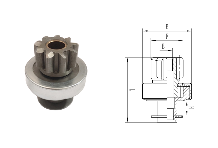 GL0081 STARTER DRIVE
