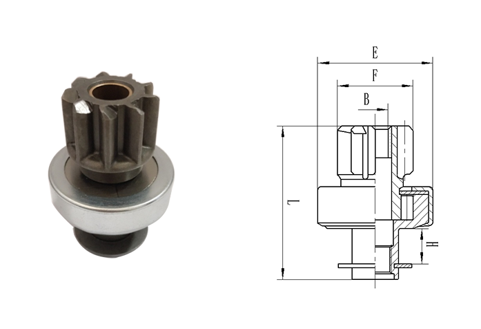 GL0082 STARTER DRIVE