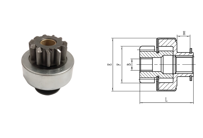 GL0083 STARTER DRIVE
