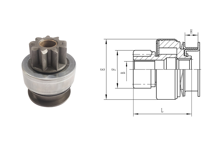 GL0084 STARTER DRIVE