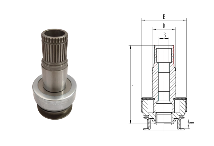 GL0086 STARTER DRIVE