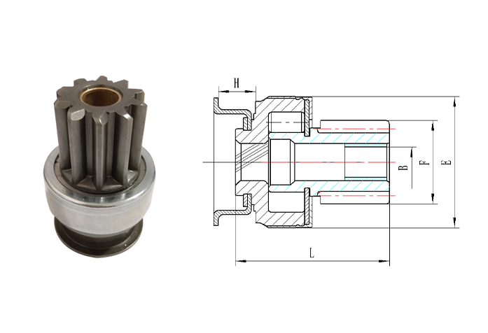 GL0091 STARTER DRIVE