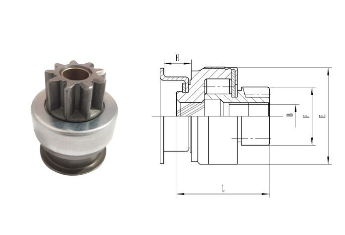 GL0092 STARTER DRIVE