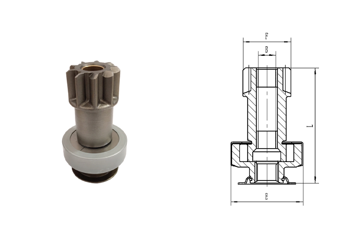 GL0093 STARTER DRIVE