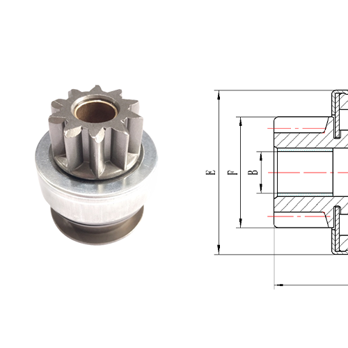 GL0095 STARTER DRIVE For Mitsubishi L200 2.5d 4WD M191X68071 MD312858
