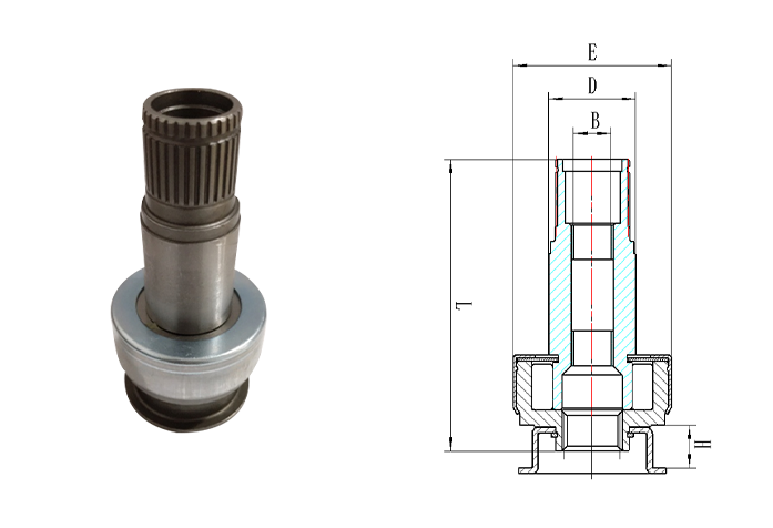 GL0101 STARTER DRIVE
