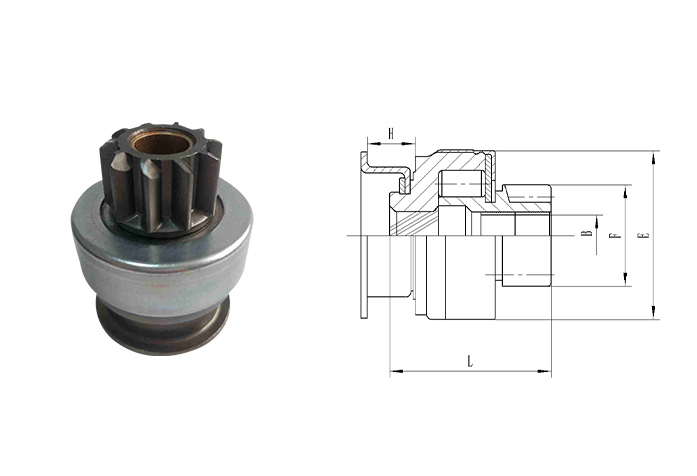 GL0102 STARTER DRIVE